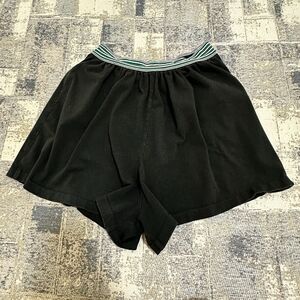 VTG Jantzen Swim Suit Shorts 10 Black Built In Bikini Stretch USA